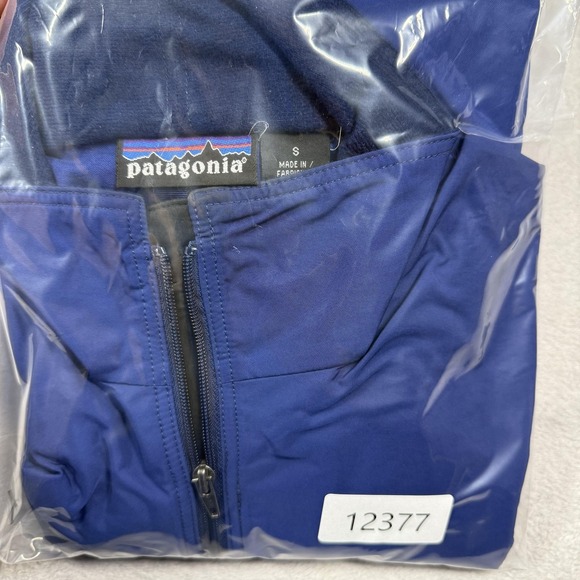 Patagonia Jacket Mens Small Windbreaker Full Zip Lightweight Pockets Outdoor - Picture 13 of 13